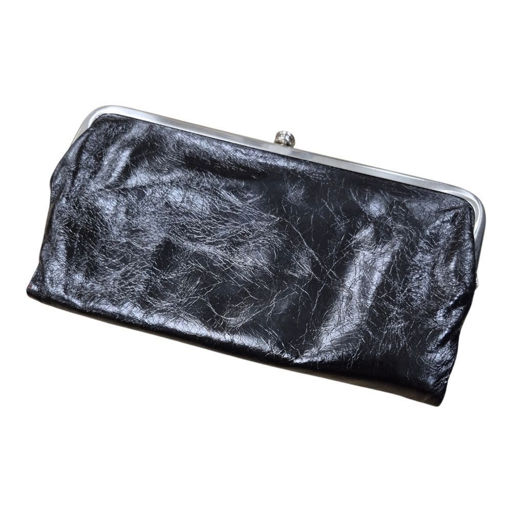 HOBO women's lauren clutch-wallet in Black Excellent